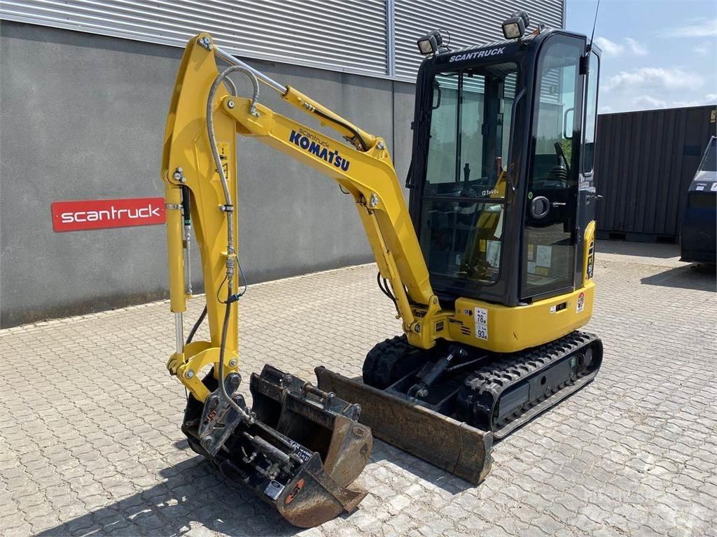 Komatsu PC16R-3  휠 굴삭기