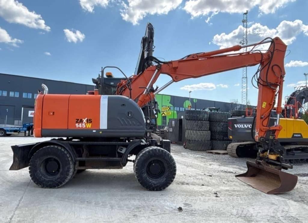 Hitachi ZX 145 W-3  휠 굴삭기