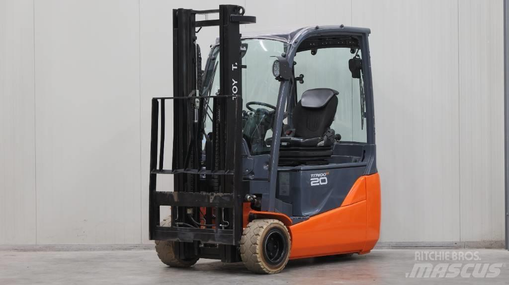 Toyota 8 FBE 20 T 전동 지게차