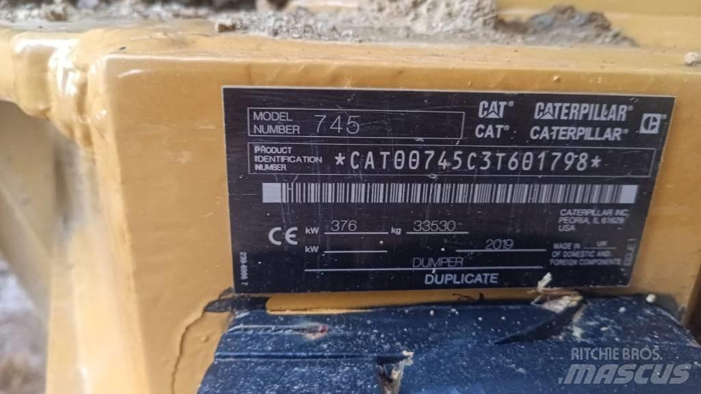 CAT 745 연결식 홀러