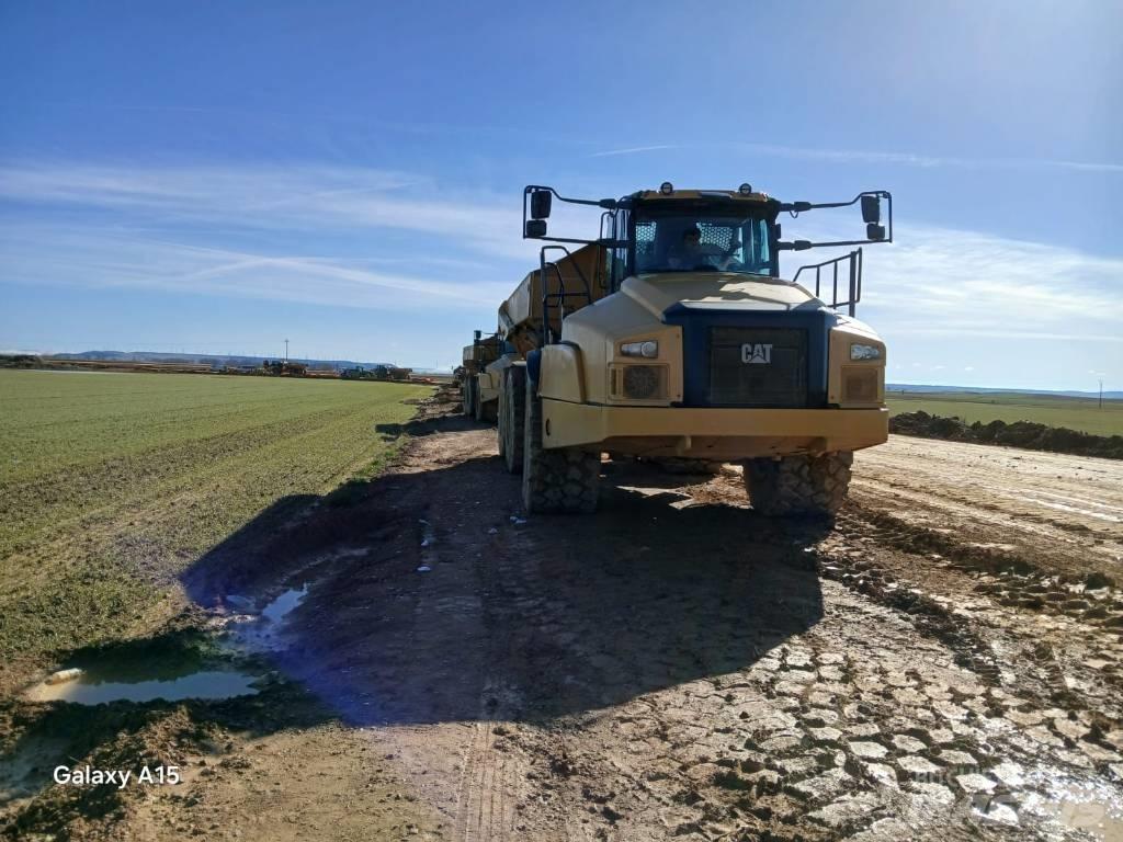 CAT 745 연결식 홀러