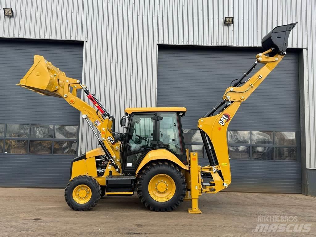 CAT 424 - 4WD / AC 백호로더
