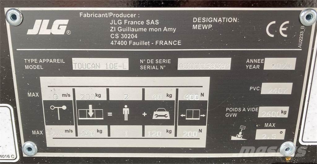 JLG Toucan 10E-L 기타 승강기와 플랫폼