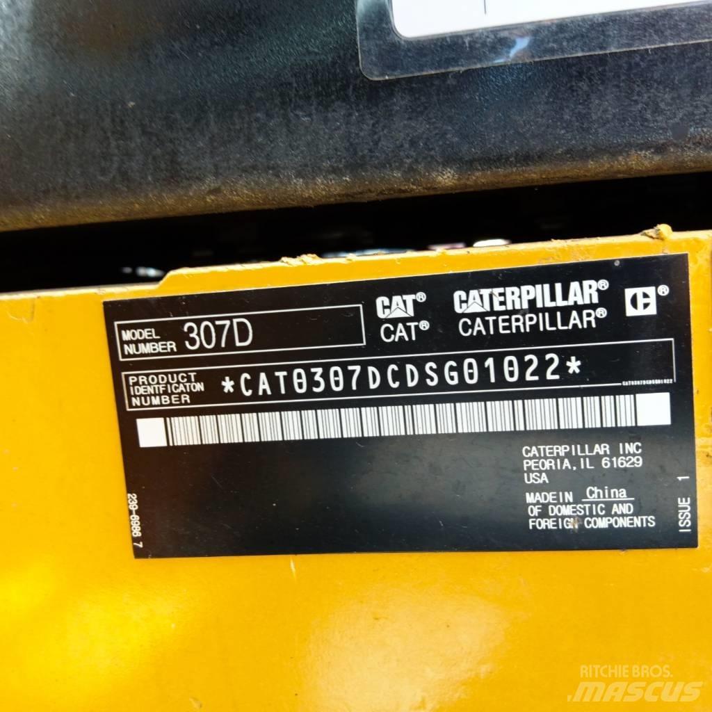 CAT 307D 대형 굴삭기 29톤 이상