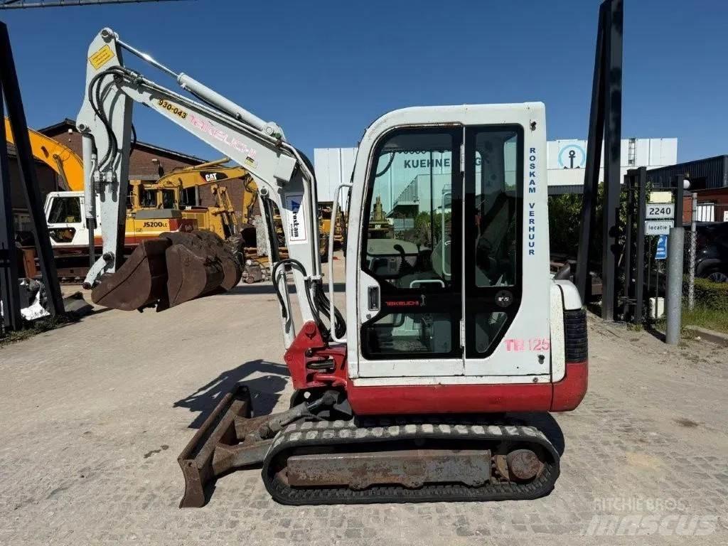 Takeuchi TB125 소형 굴삭기 7톤 미만