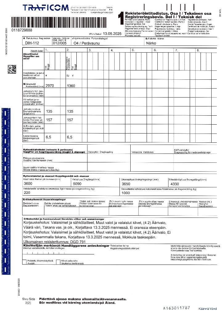 Närko Dollyc2ms11p11 짐수레