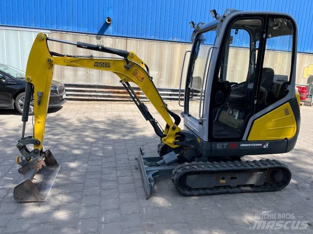 Wacker Neuson ET 18 소형 굴삭기 7톤 미만