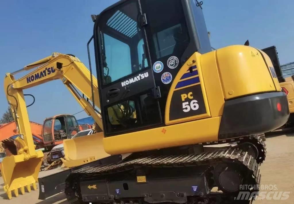Komatsu PC 56 소형 굴삭기 7톤 미만
