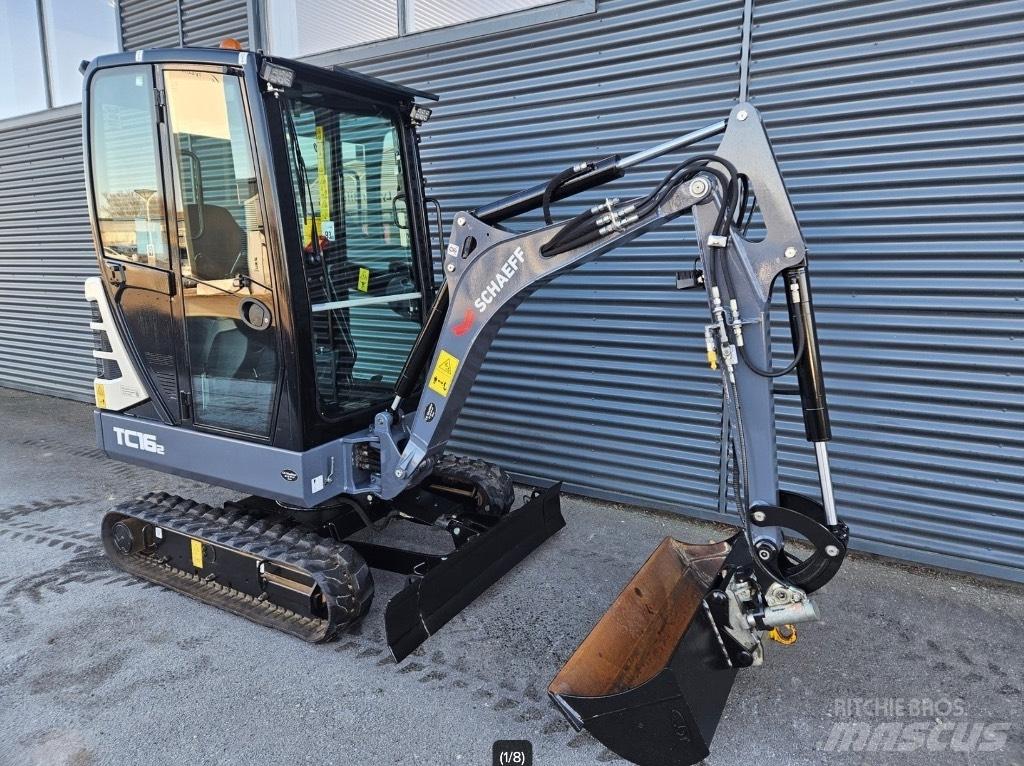 Terex tc16-2 소형 굴삭기 7톤 미만