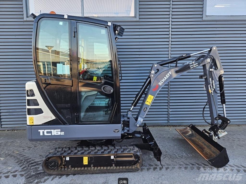 Terex tc16-2 소형 굴삭기 7톤 미만