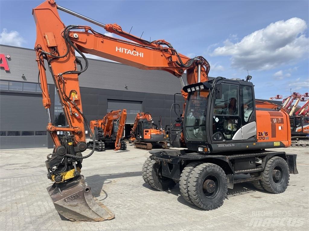 Hitachi ZX 170 W-5 B  휠 굴삭기