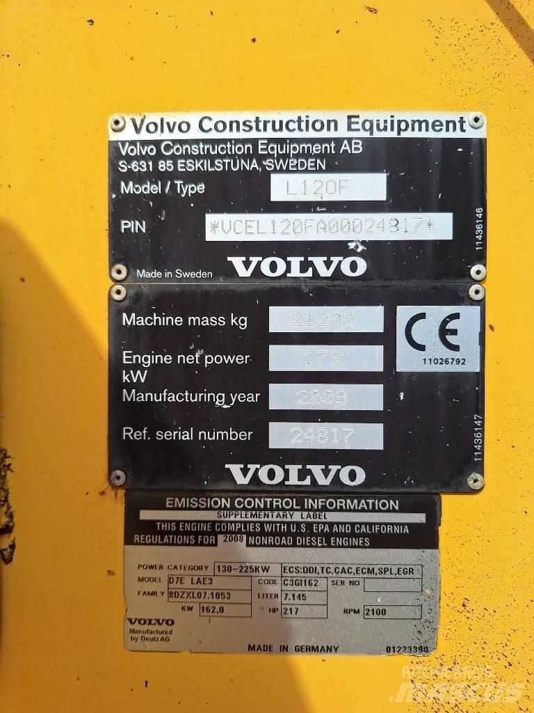 Volvo L 120 F  휠로우더