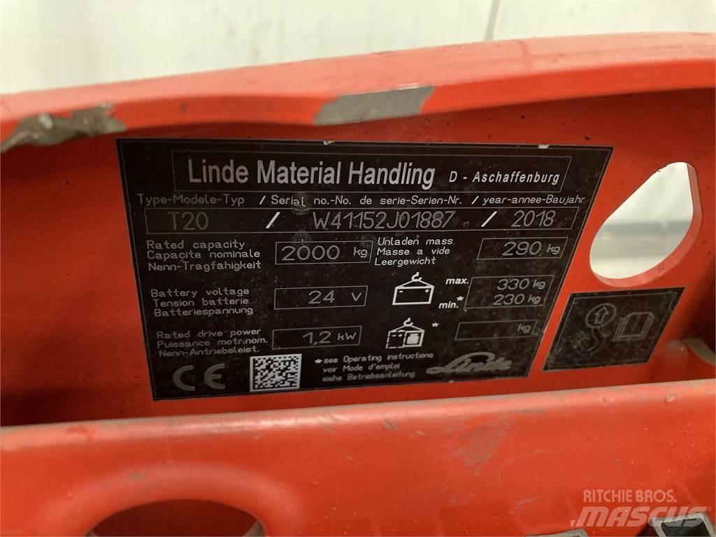Linde T20 경량 리프터