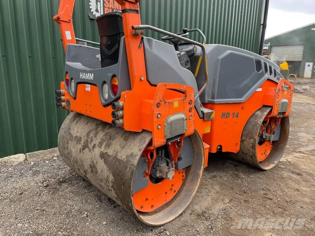 Hamm HD 14 VV 트윈 드럼 롤러
