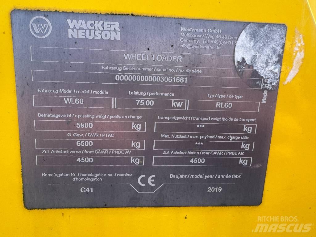 Wacker Neuson WL60  휠로우더