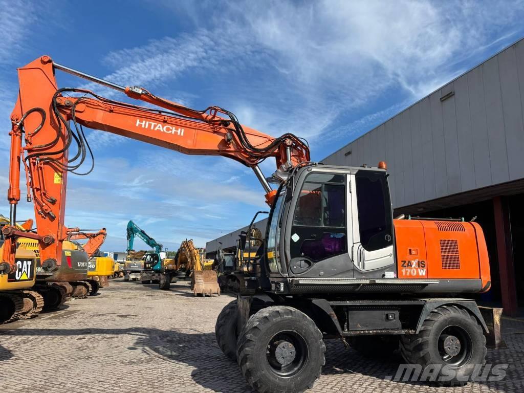 Hitachi ZX 170 W-3  휠 굴삭기