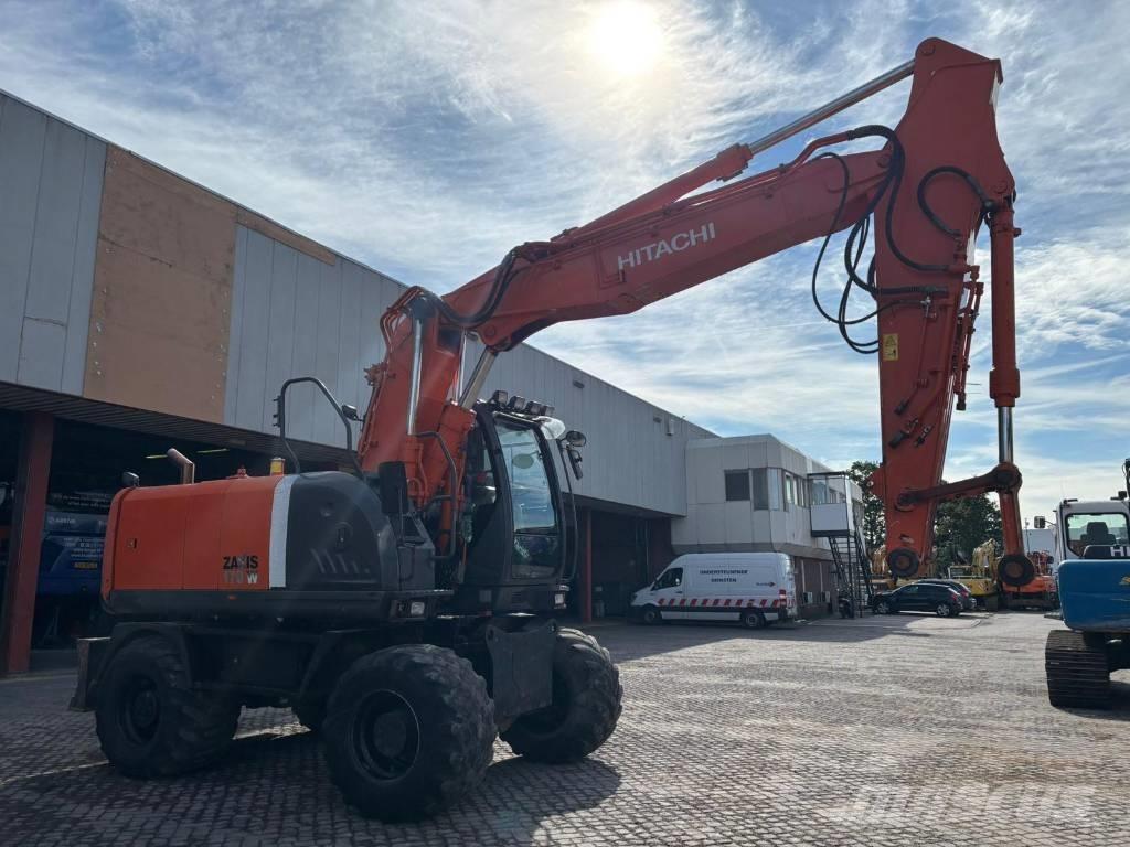 Hitachi ZX 170 W-3  휠 굴삭기