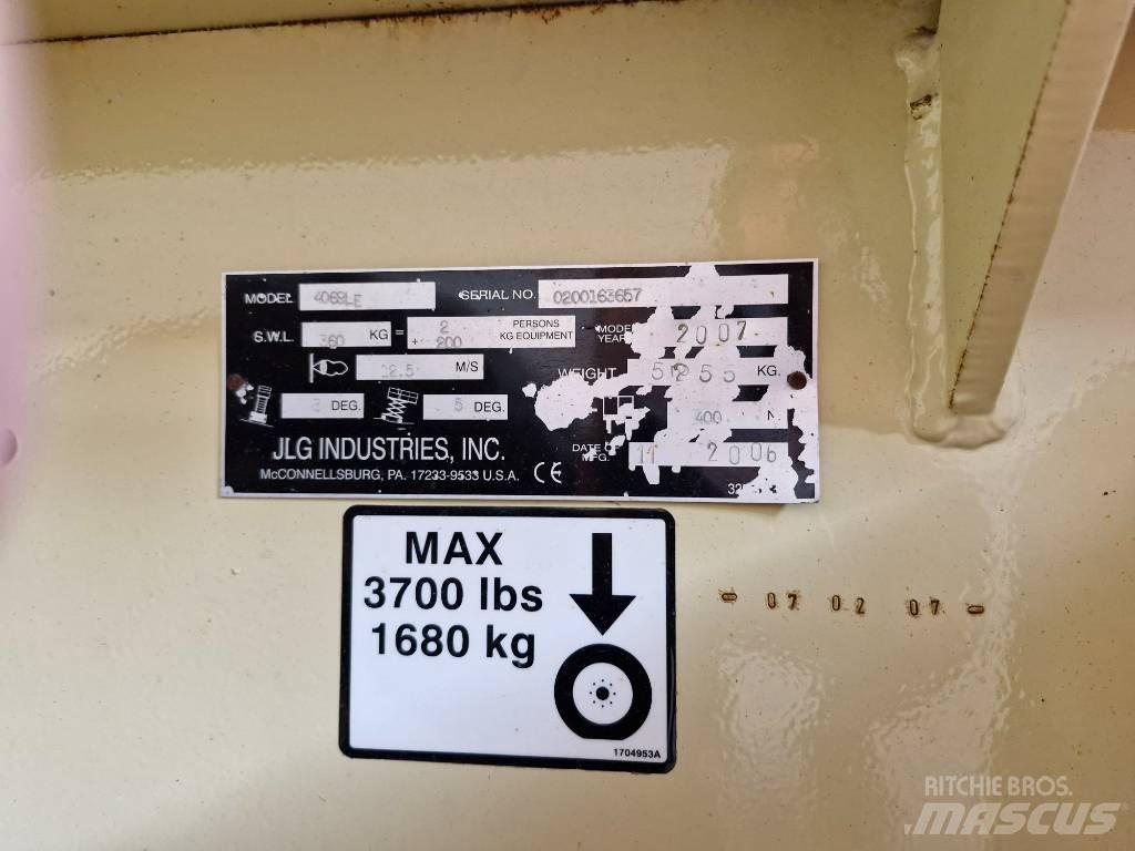 JLG 4069 LE 가위형 리프트