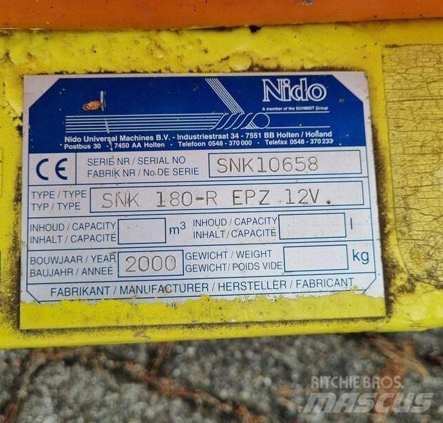 Nido SNK180-R EPZ 제설 블레이드 및 제설기
