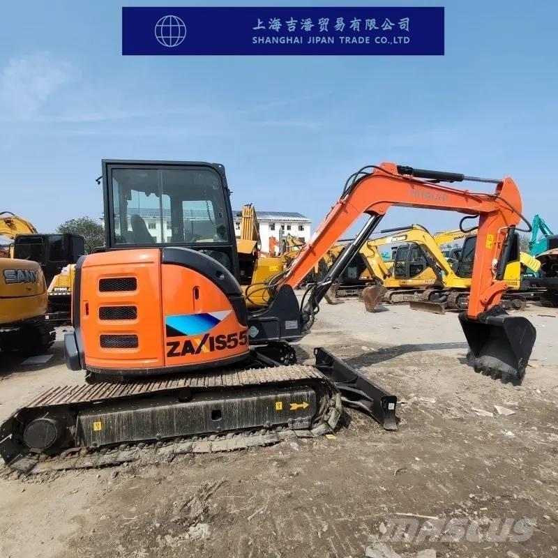 Hitachi ZX 55 소형 굴삭기 7톤 미만