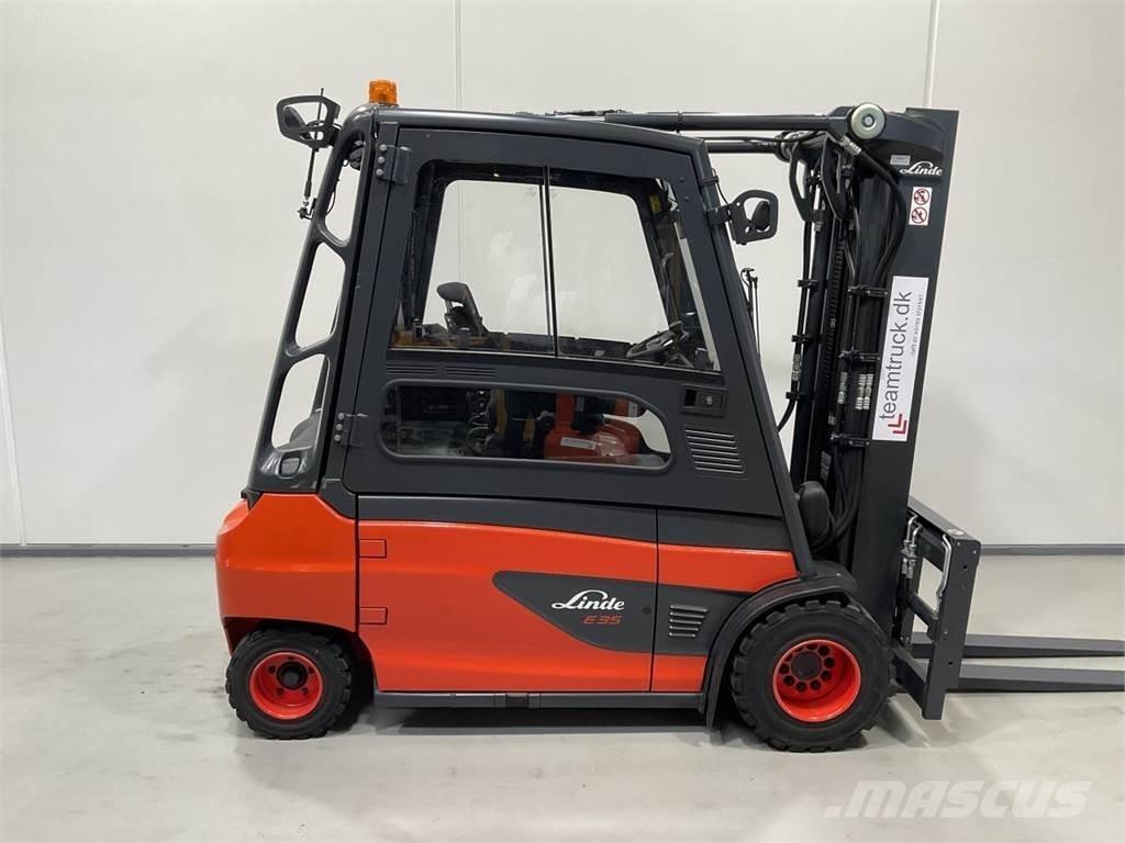 Linde E35L-01 전동 지게차