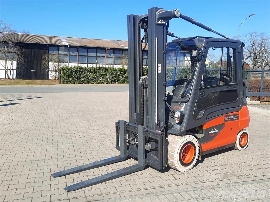 Linde E35L 전동 지게차
