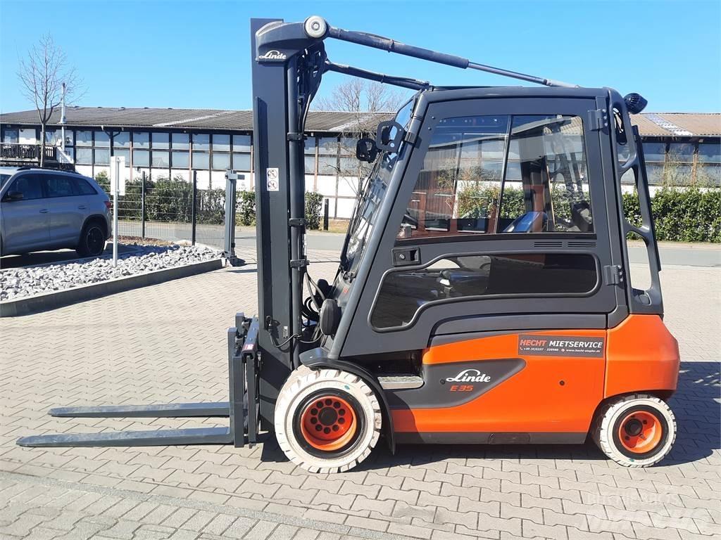 Linde E35L 전동 지게차