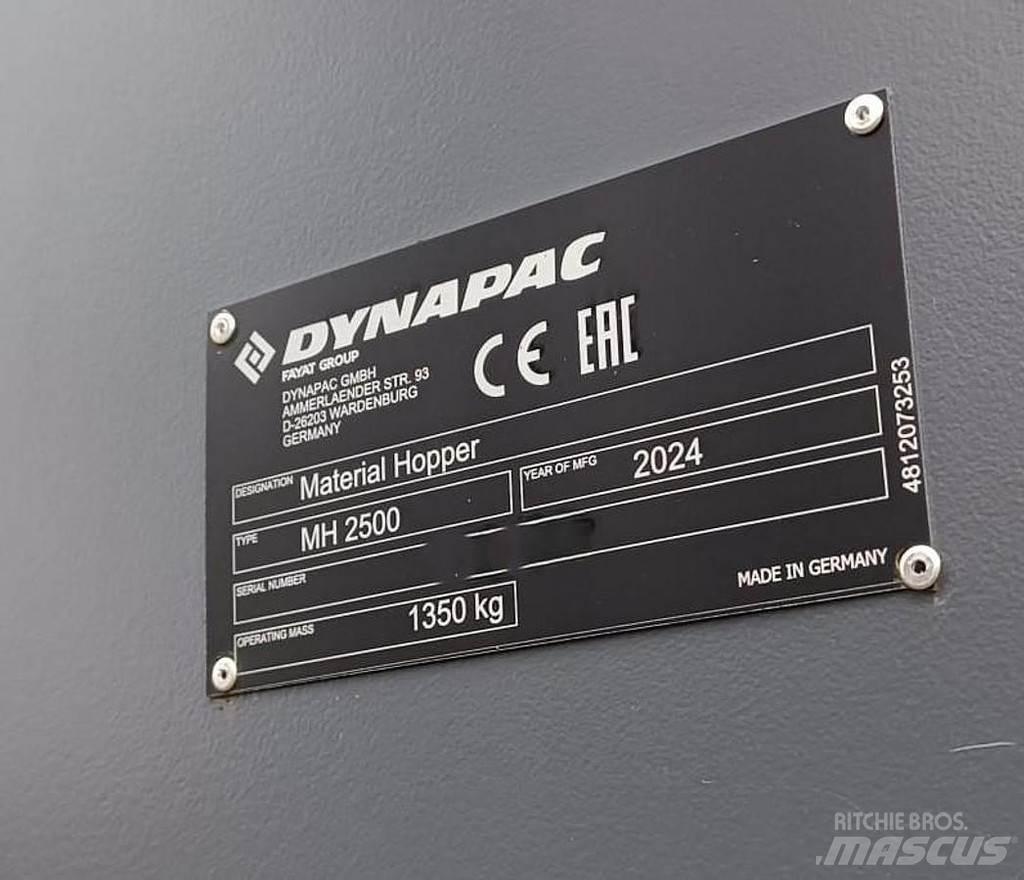 Dynapac MH2500 사료 공급기
