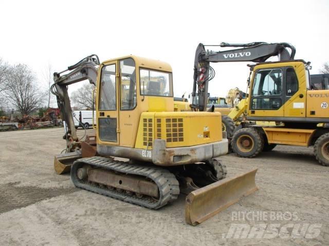Volvo EC 70 중형굴삭기 7톤-28톤