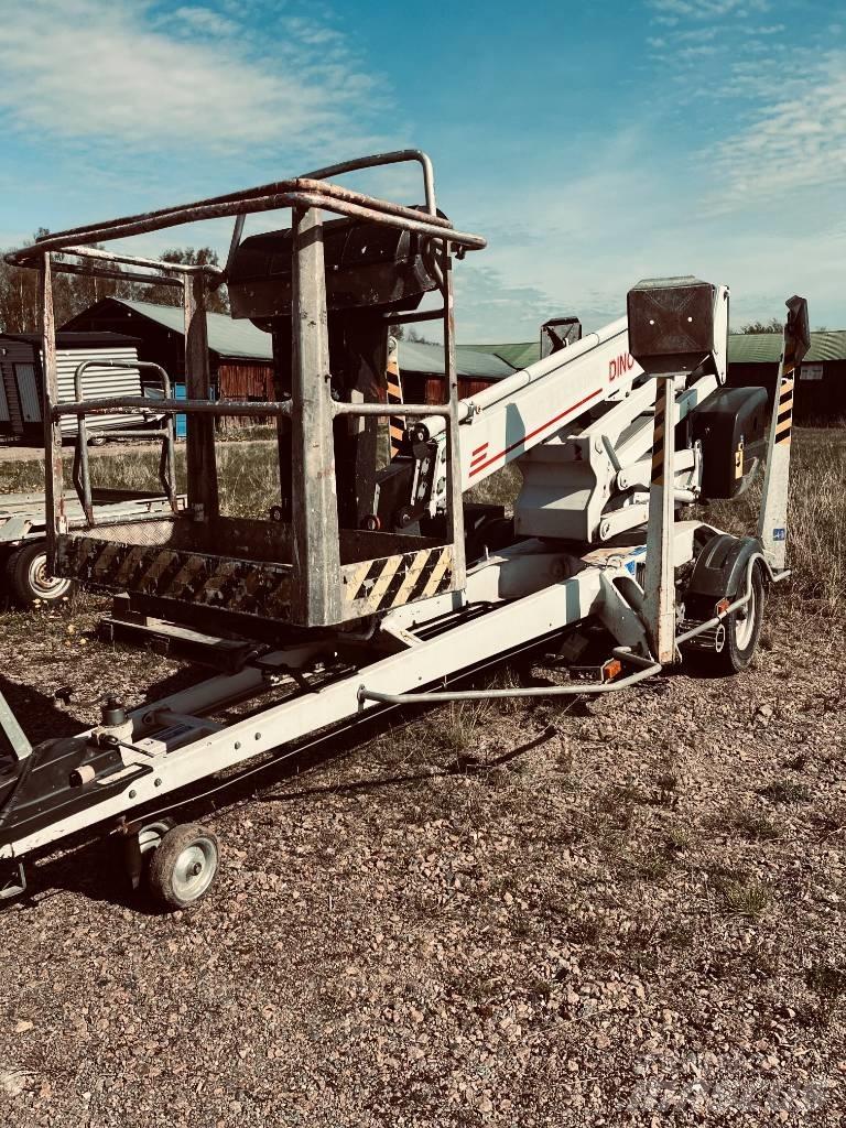 Dino 160 XT 트레일러 탑재 고소작업대