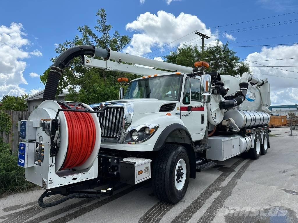 International 7500 콤비/진공 트럭