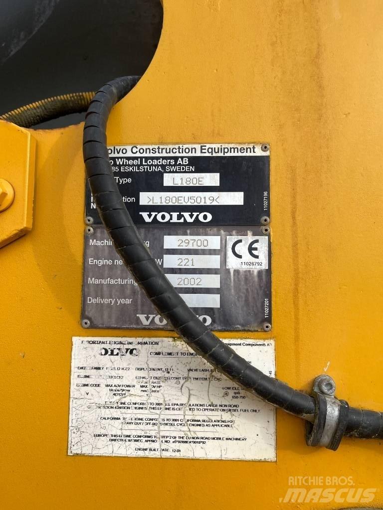 Volvo L 180 E  휠로우더
