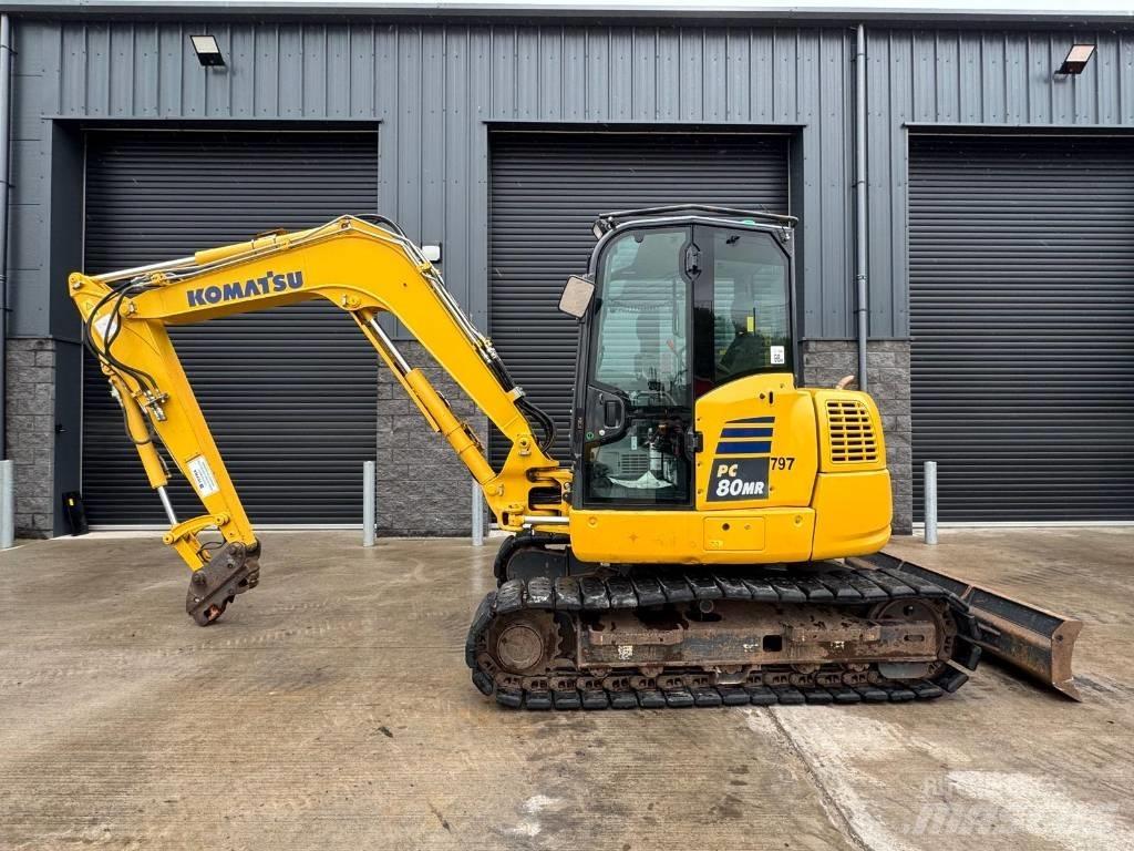 Komatsu PC 80 MR-5 중형굴삭기 7톤-28톤