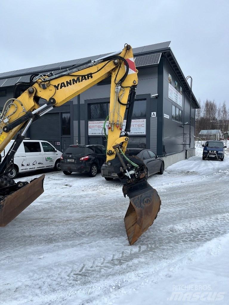 Yanmar B 95 W  휠 굴삭기