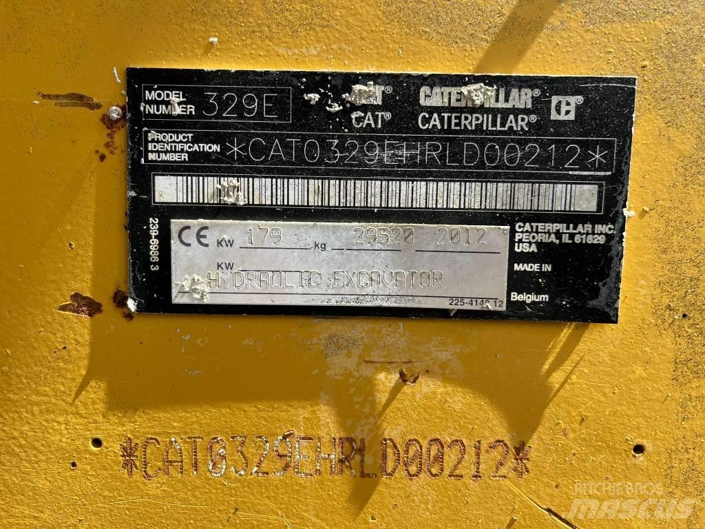 CAT 329 E LN 대형 굴삭기 29톤 이상