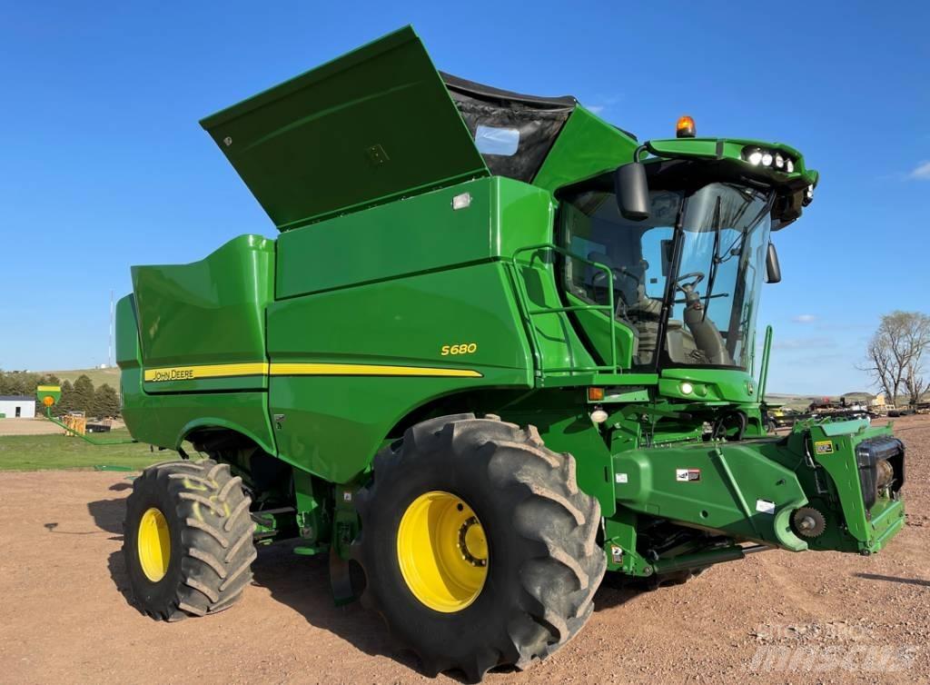 John Deere S 680 콤바인 수확기