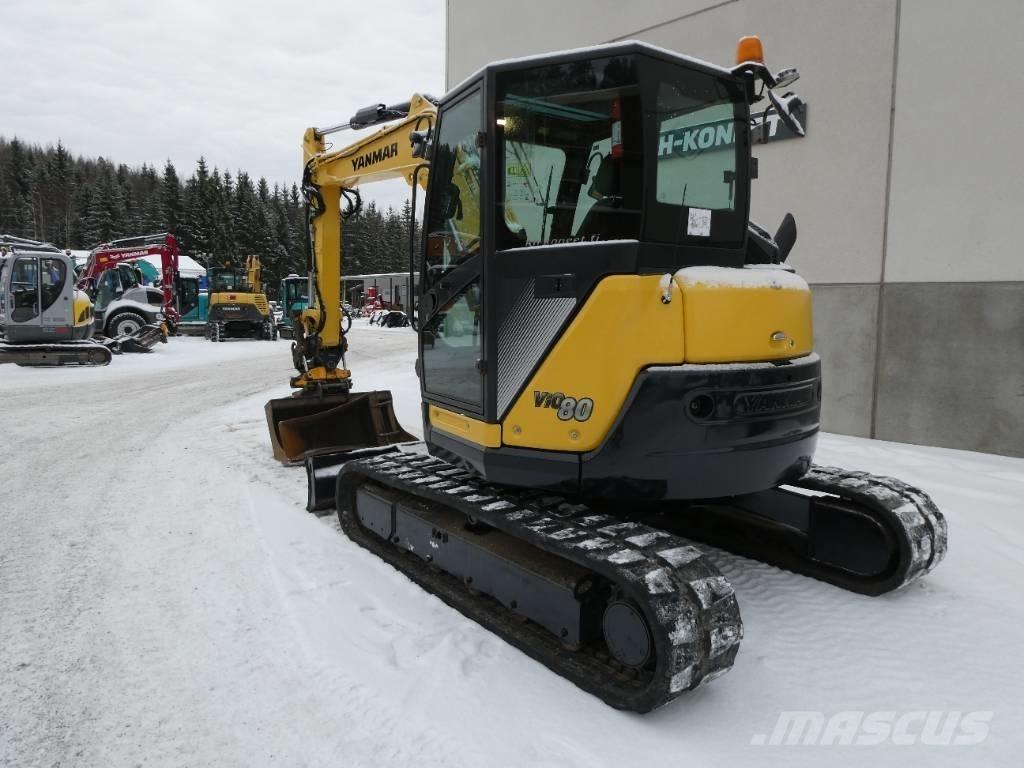 Yanmar Vio 80-1A 중형굴삭기 7톤-28톤
