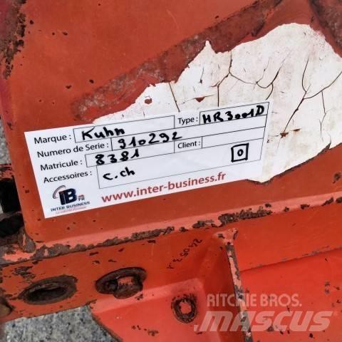 Kuhn HR3001D 파워 하로우 및 로토틸러(회전 경운기)