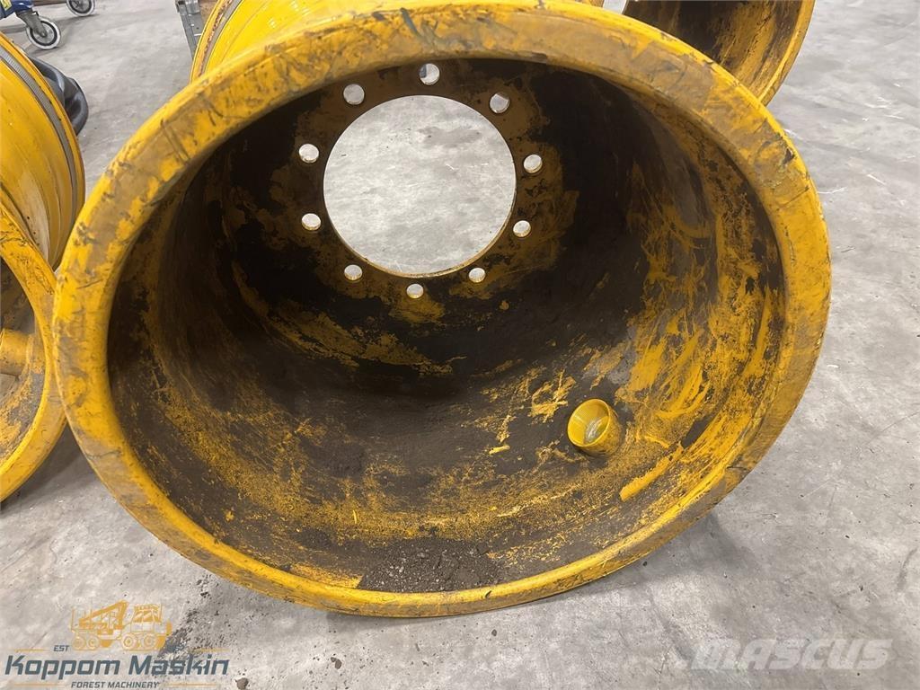 Rottne H8 24x26,5 타이어, 휠 및 림