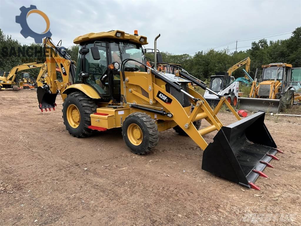CAT 420 F 백호로더