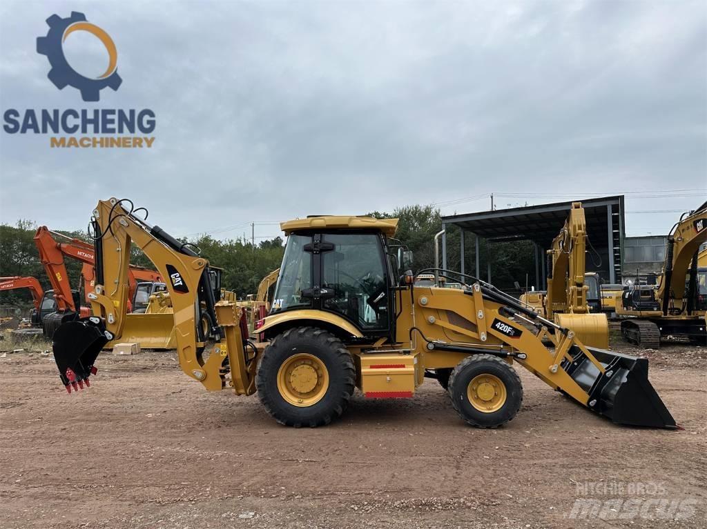 CAT 420 F 백호로더