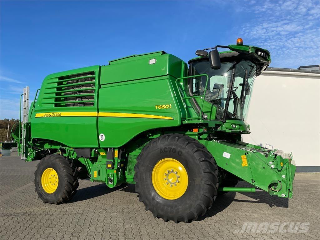 John Deere T660 i 콤바인 수확기