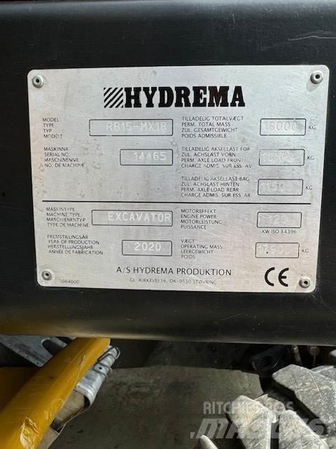 Hydrema MX18T4  휠 굴삭기