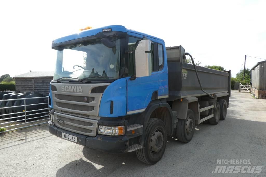 Scania P 410 덤프 트럭