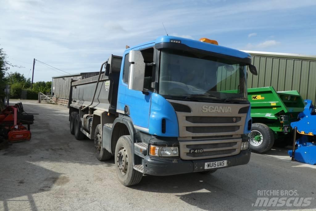 Scania P 410 덤프 트럭