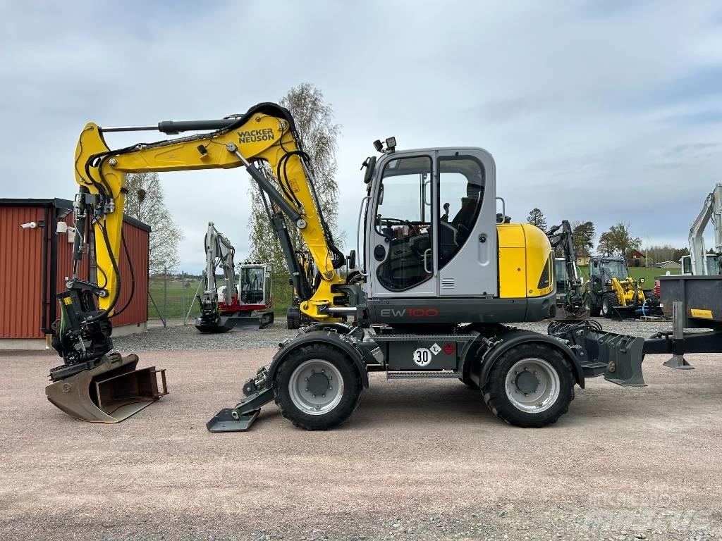 Wacker Neuson EW100  휠 굴삭기