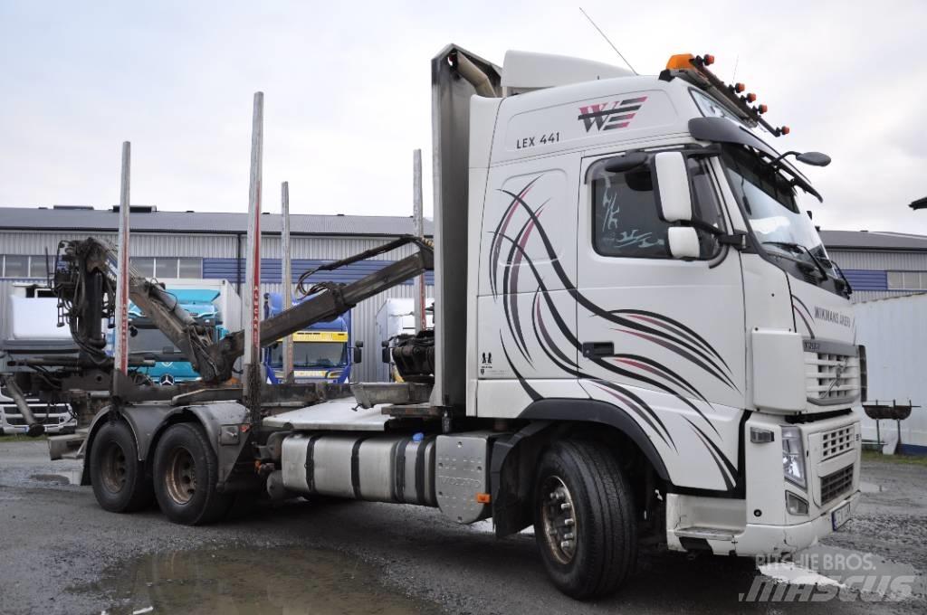 Volvo FH550 6X4 목재 트럭