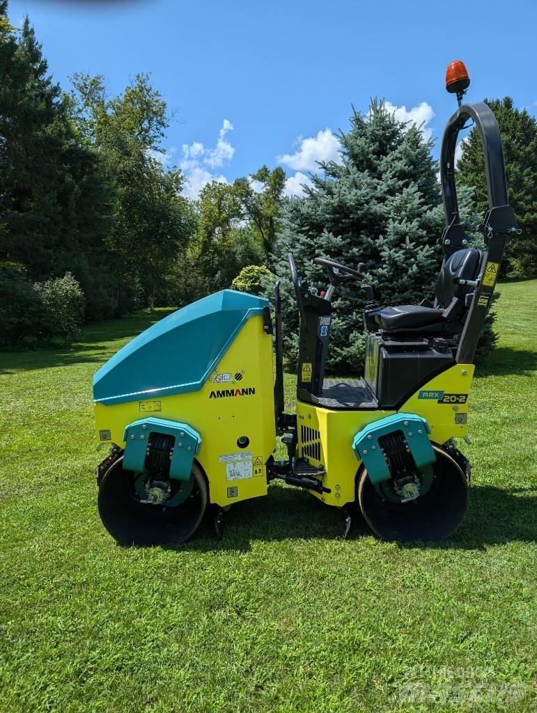 Ammann ARX20-2 트윈 드럼 롤러