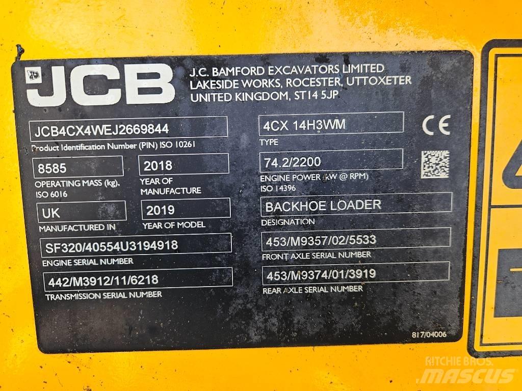 JCB 4 CX Eco 백호로더