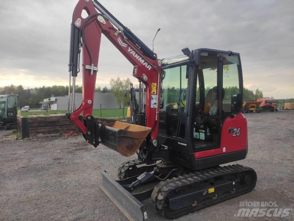 Yanmar SV 26 소형 굴삭기 7톤 미만